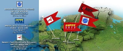 Dovoľte nám pozvať vás na návštevu stánku COMET na niektorej z tohtoročných výstav