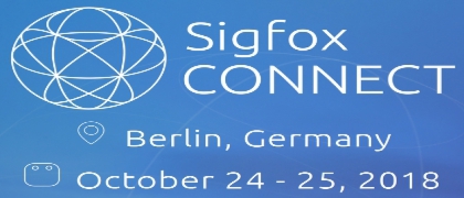 Sigfox Connect – október 2018, 24. – 25. v Berlíne
