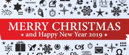 Veselé Vianoce a šťastný Nový rok 2019
