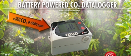 Batériové CO2 datalogery - lepší senzor za rovnakú cenu