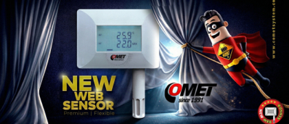 Web Sensor 2.0 – nová generácia ethernetových senzorov COMET