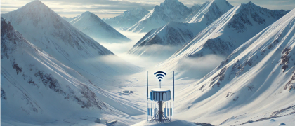 Vzdialené monitorovanie lavín v reálnom čase pomocou Wi-Fi