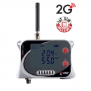 IoT bezdrôtový datalogger teploty a relatívnej vlhkosti s konektorom pre ďalšiu teplotnú sondu so zabudovaným 2G modemom