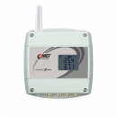 IoT bezdrôtový teplotný senzor pre 4 externé sondy Pt1000 s konektorom CINCH, napájaný cez Sigfox