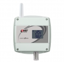 IoT bezdrôtový senzor teploty, relatívnej vlhkosti a CO2, napájaný cez Sigfox