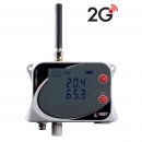 IoT bezdrôtový teplotný datalogger pre 2 externé sondy so vstavaným 2G modemom