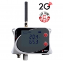 IoT bezdrôtový teplotný datalogger pre 2 externé sondy so vstavaným 2G modemom a SIM kartou s paušálnym poplatkom