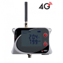IoT bezdrôtový datalogger teploty a vlhkosti z externej sondy, CO₂ a atmosférického tlaku zo zabudovaných snímačov, so zabudovaným 4G modemom